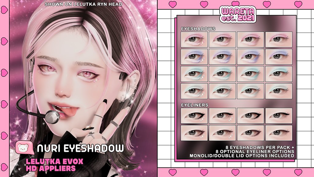 .WARETA. Nuri Eyeshadow x Skin Fair 2023