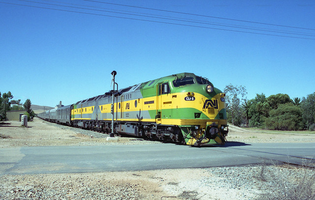 The Indian Pacific at Gladstone