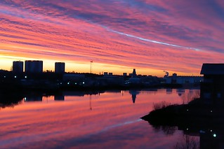 River Clyde sunrise