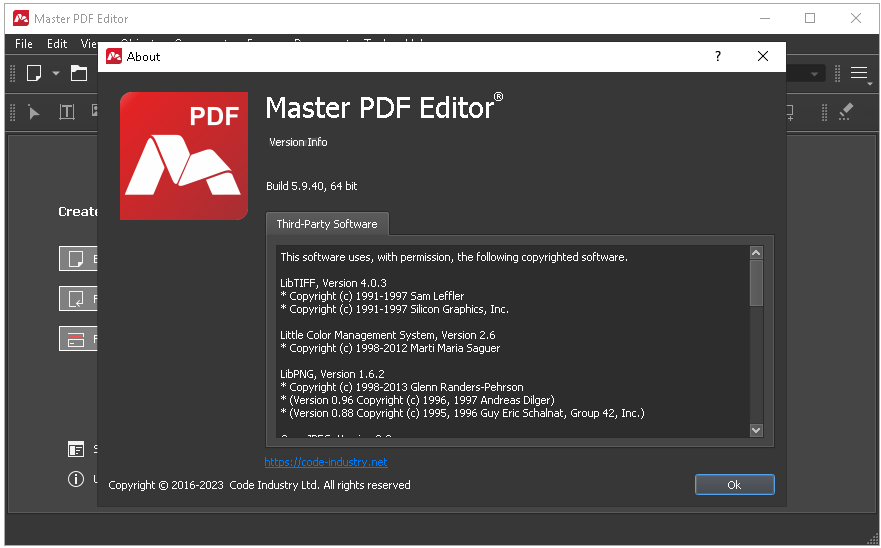 Working with Master PDF Editor v5.9.40 full license