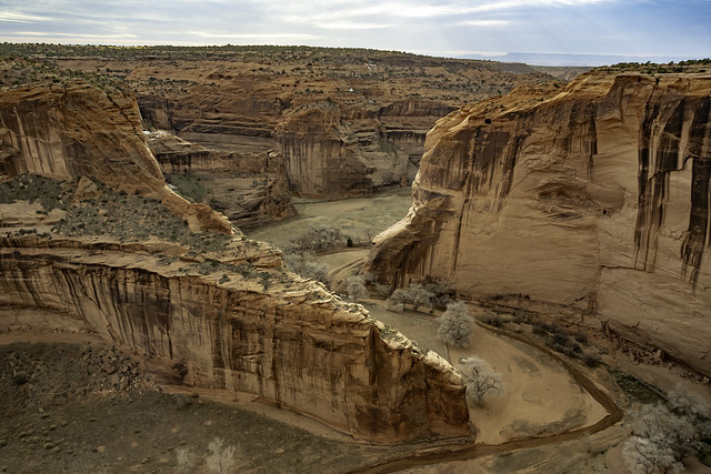 Antelope House Overlook in Canyon De Chelly National Monument, Arizona