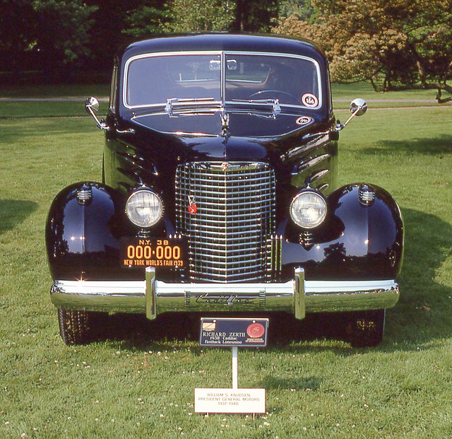 1938 Cadillac V-16 Fleetwood Series 90 Experimental Fastback limousine