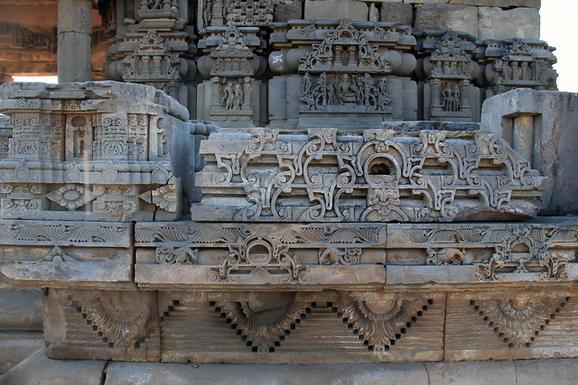Harshad Mata Temple, detail