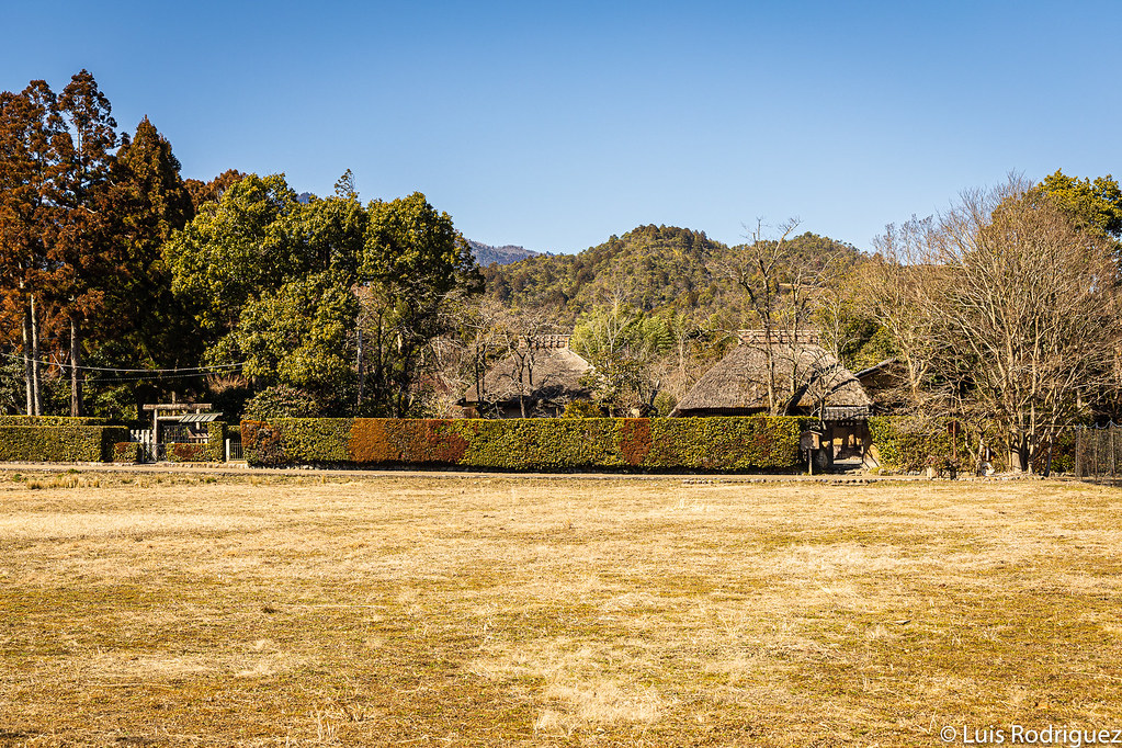 Caba&ntilde;a Rakushisha, en un entorno m&aacute;s rural de Arashiyama