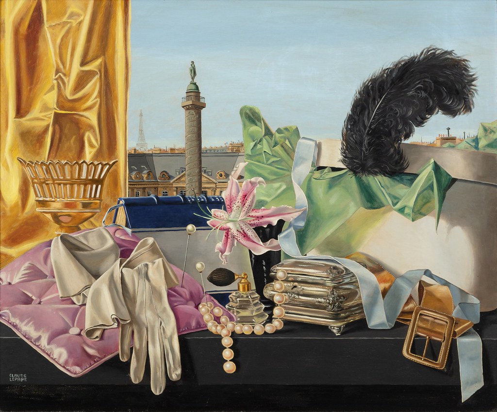 Claude Lepape «Still life in front of Place Vendome»