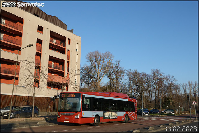 Iveco Bus Urbanway 12 CNG – Tisséo Voyageurs / Tisséo n°2123