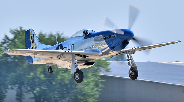 North American P-51D Mustang 44-73656 as 44-14237 USAAF and USAF NL51VL Moonbeam McSwine