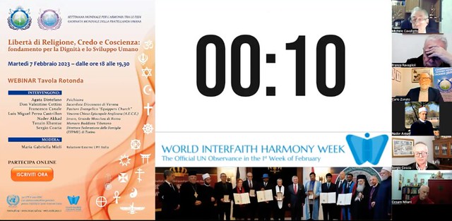 Italy-2023-02-07-UPF-Italy Holds Interfaith Harmony Roundtable