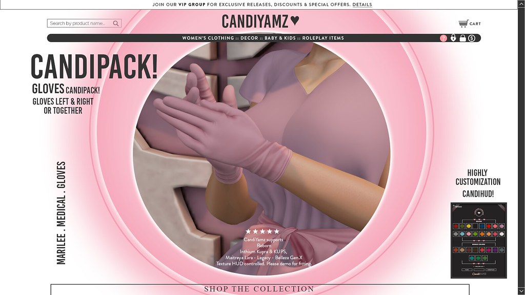 ♥ MariLee Medical Gloves CandiPack Ad