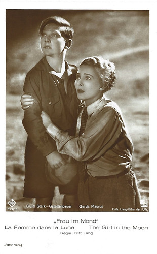 Gerda Maurus and Gustl Stark-Gstettenbauer in Frau im Mond (1929)
