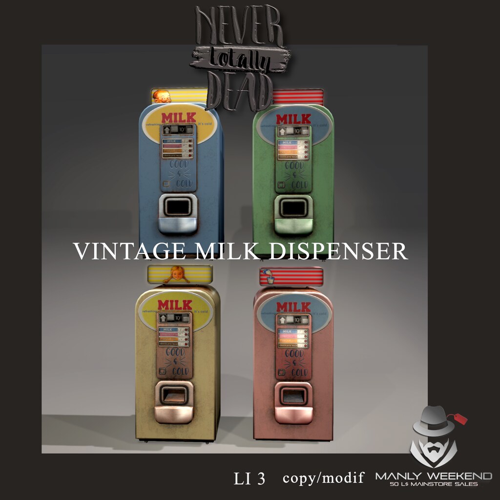 Vintage Milk dispenser.MW L$ 50