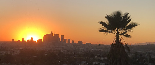 LA Sunset by ashokboghani, losangeles sunset california