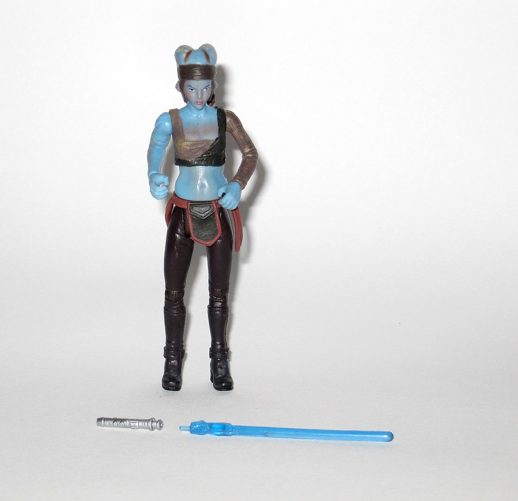 aayla secura from star wars 30th anniversary collection betrayal on felucia revenge of the sith battle pack 2007 hasbro a