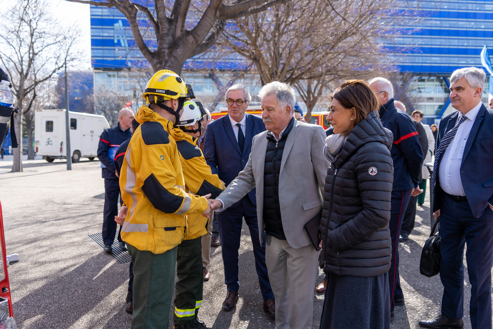 Vie du Corps : l'assemblée des départements de France en visite chez les Pompiers13