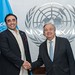 Secretary-General Meets with Foreign Minister of Pakistan