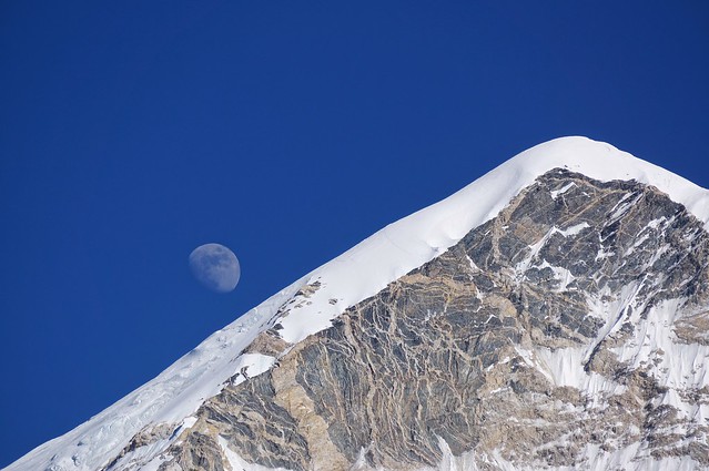 Moon vs. Mt. Everest