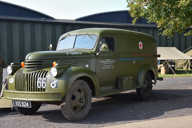 1942 WWII Chevrolet Military Ambulance VXS924 American Ambulance Corps