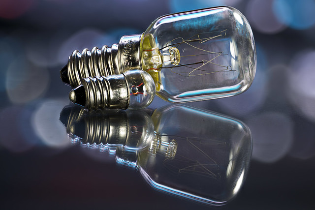 Small bulb and smaller one