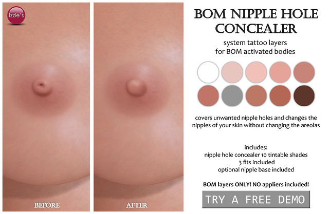 BOM Nipple Hole Concealer