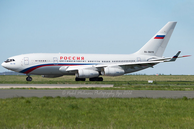 Rossiya - Special Flight Detachment RA-96019 Ilyushin IL-96-300 cn/74393202019 