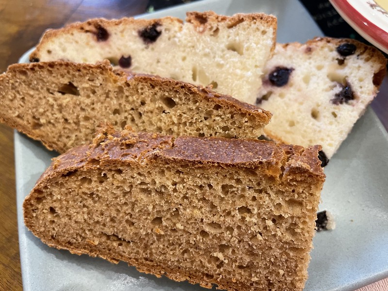 Irish "Brown" Soda Bread & Spotty Dog Tea Cake