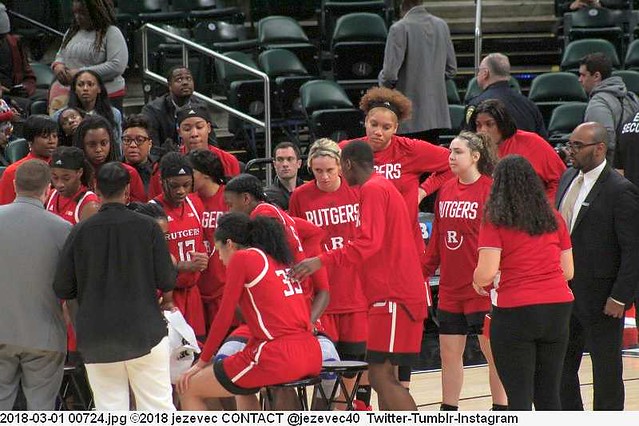 2018-03-01 00724 Basketball Rutgers & Purdue 2018 Women's Big Ten Tournament