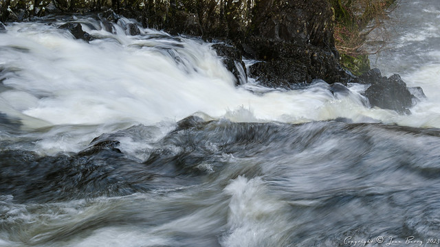 Swallow Falls waterfall, Betts-y-Coed Wales