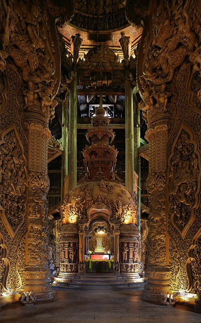 Central Atrium in the Sanctuary of Truth