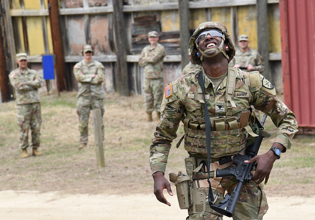 Soldiers march, shoot, navigate in 2023 VaARNG Best Warrior Competition