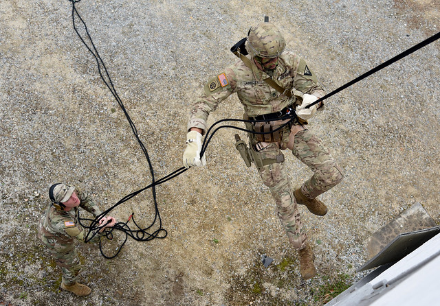 Soldiers march, shoot, navigate in 2023 VaARNG Best Warrior Competition