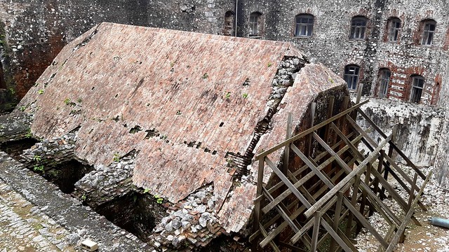 Inside the Fortress of Laferriere Citadel in Haiti
