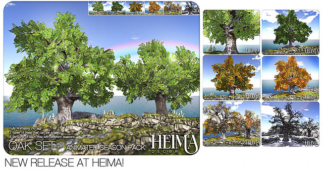 New Seasonal Oak Trees At Heima Decor!