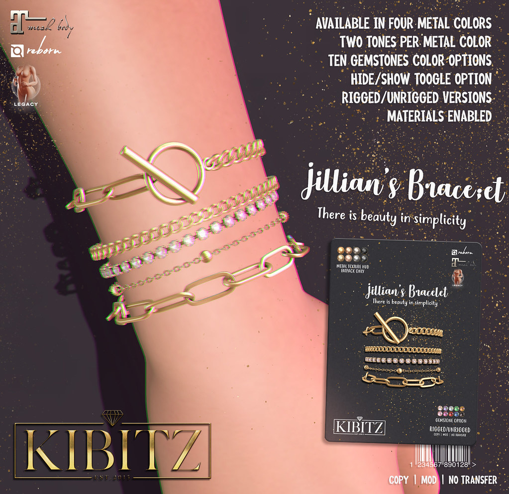 kibitz – Jillian Bracelets @ ｅｑｕａｌ１０