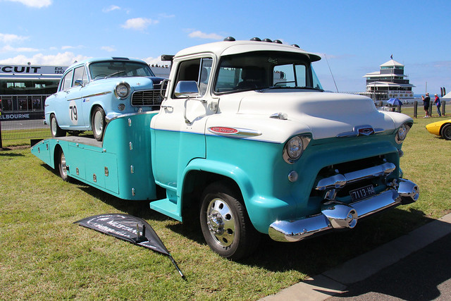 1957 Chevrolet 5700 COE Ramp Truck