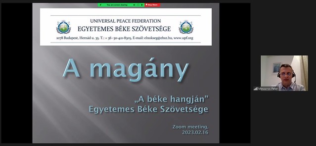 Hungary-2023-02-16-UPF-Hungary Lecture Focuses on Loneliness