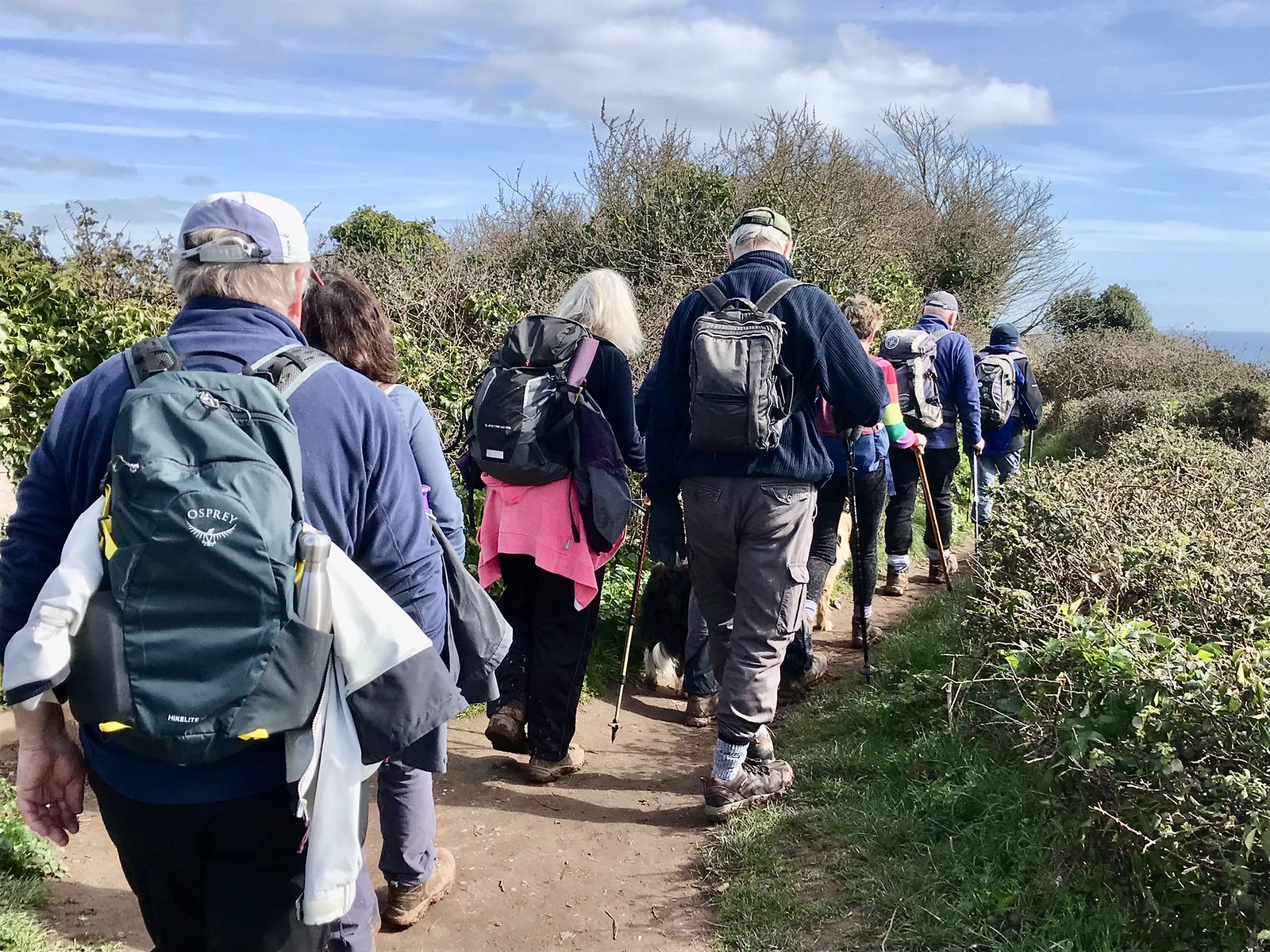 Gail’s walk from Exmouth to Budleigh, 19th March 2023