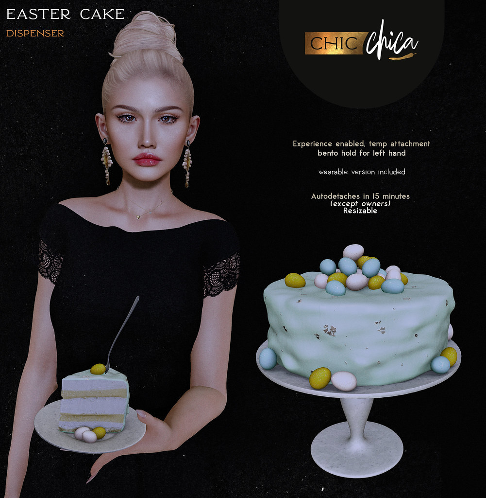 AD Easter cake by ChicChica @ Cosmopolitan