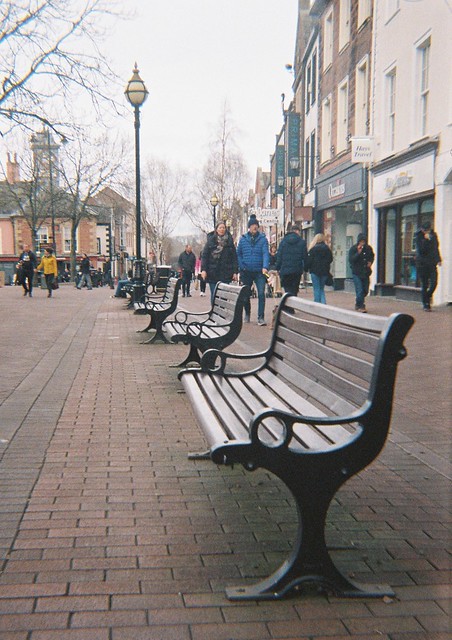 Bench. Agfaphoto Half Frame., Carlisle 2023