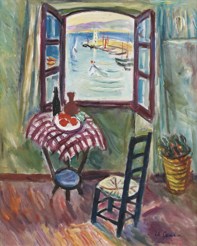 Charles Camoin «Saint Tropez, studio window»