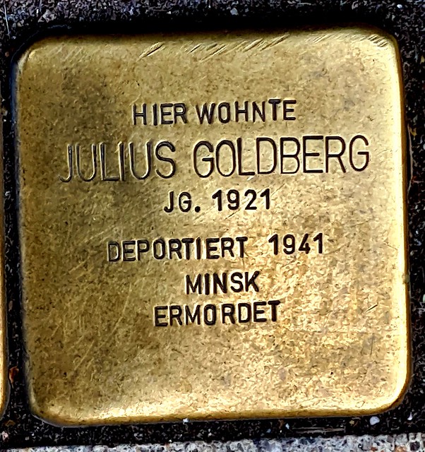 JULIUS GOLDBERG * 1921 Dammtorstraße 33 (Hamburg-Mitte, Neustadt)