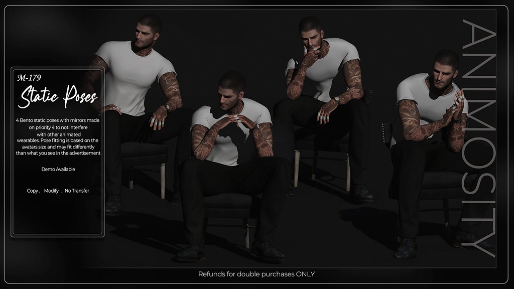New Male poses