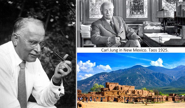 Carl Gustav Jung in Nuevo Méjico - Taos. 1925  -  pepeinsuiza