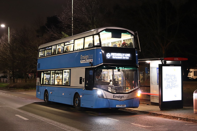 Piccadilly Line Replacement, Ensignbus, 179, LX71AOO