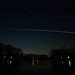International Space Station flyover above Mechanic’s Pond from the sandy point in the Larson Woodland.
