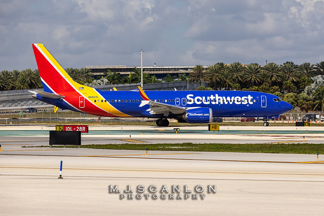 N8807L Southwest Airlines | Boeing 737-8 MAX | Fort Lauderdale-Hollywood International Airport