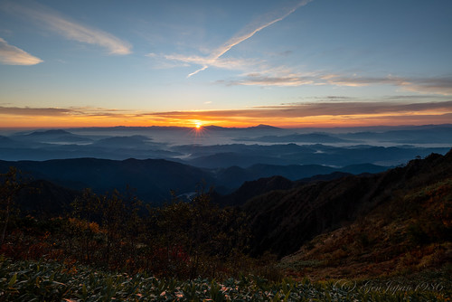 2022 冷池山荘テント場 風景 登山 富山県 立山町 mountain japan landscape 日本 toyama sunrise