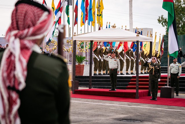 جلالة الملك عبدالله الثاني، القائد الأعلى للقوات المسلحة يرعى بحضور سمو الأمير الحسين بن عبدالله الثاني، ولي العهد، الاحتفال بالذكرى الخامسة والخمسين لمعركة الكرامة الخالدة، الذي أقامته القوات المسلحة الأردنية – الجيش العربي