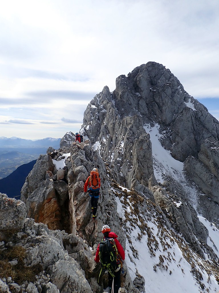 8 - Traversée des Arêtes du Gerbier - Cycle alpinisme, photo de Christophe Callant