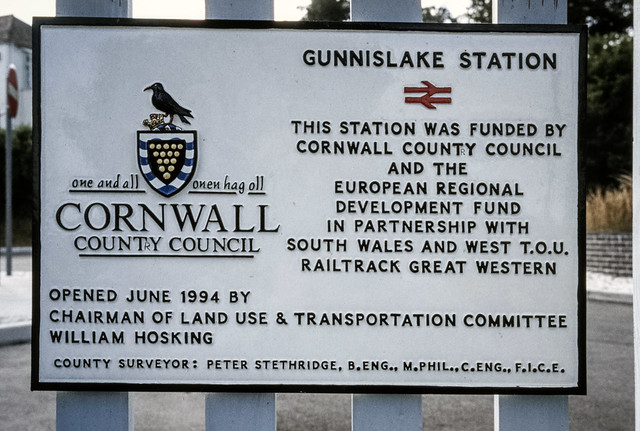 SRA_185 Gunnislake Station, Cornwall