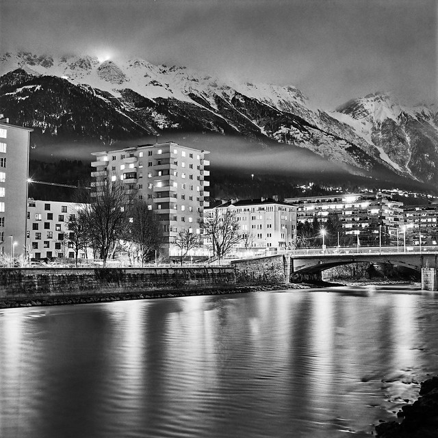 Night impressions Innsbruck - Tyrol - Austria